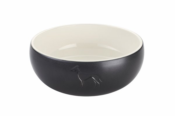 HUNTER Keramik-Napf Lund schwarz, grau oder weiß verschiedene Größen