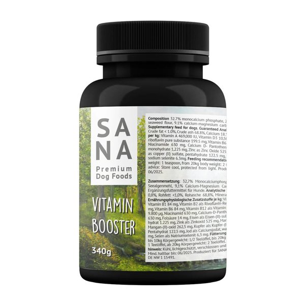 SANADOG Vitamin- und Mineralstoff Booster 340 g